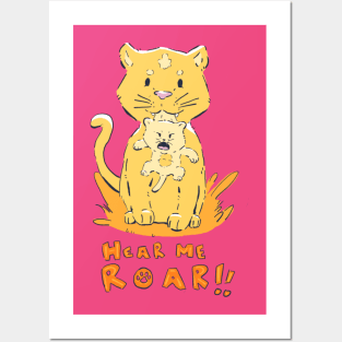 Hear Me Roar! Posters and Art